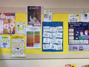 Exposition en BCD sur le thème du harcèlement scolaire