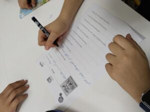 intervention d’auteurs autour de livres sur le harcèlement