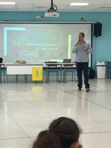 intervention sur le cyber-harcèlement