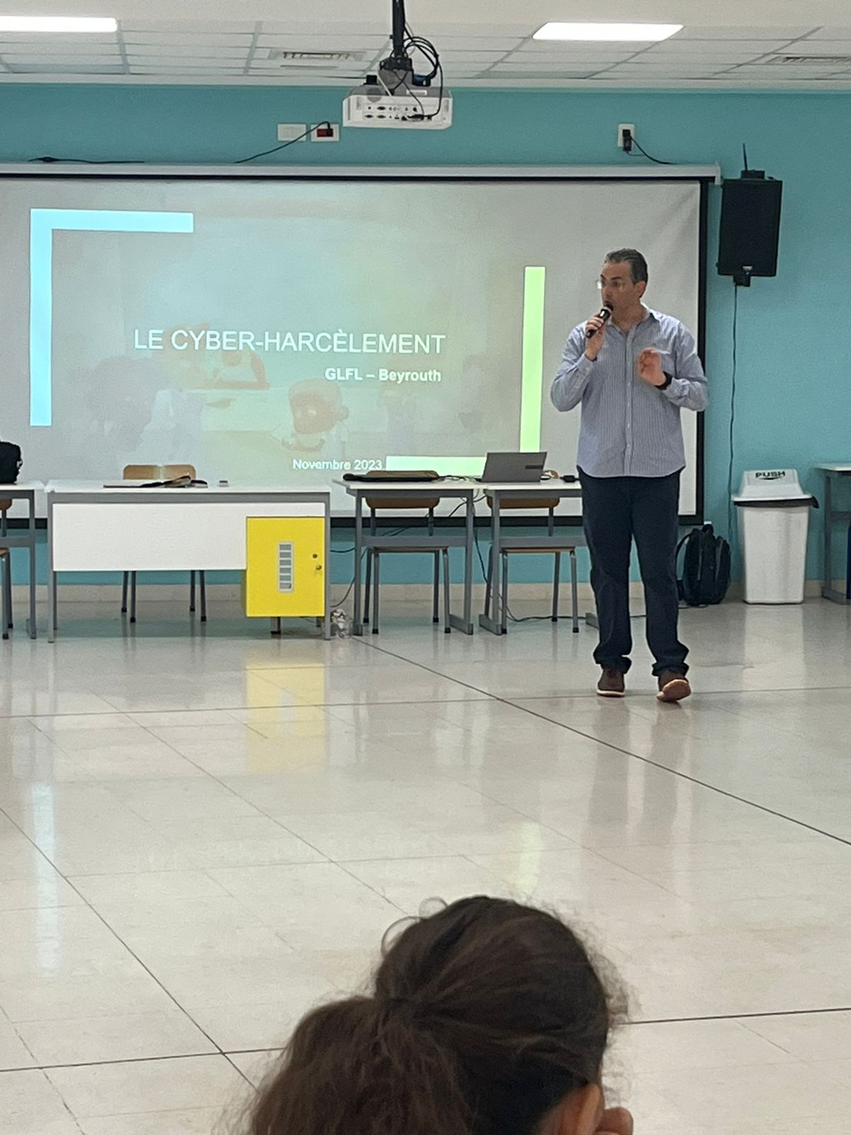 intervention sur le cyber-harcèlement